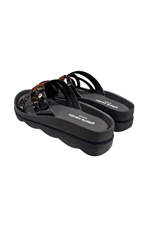 Pierre Cardin Dolgu Topuk Anatomik Taban Kadın Terlik