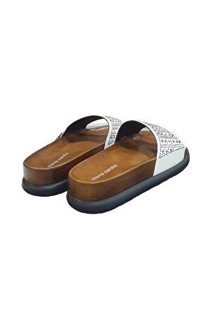 Pierre Cardin Taşlı Dolgu Topuk Günlük Kadın Terlik