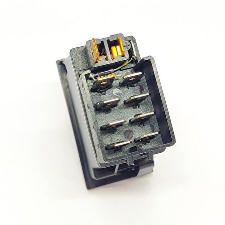 ASKAM Fargo Dörtlü Sinyal Flaşör Anahtarı - Ampullü 12V
