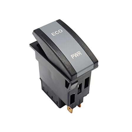 OTOKAR Kent Otobüs Mod Seçim Anahtar Düğme Rocker Switch 6 Pin (On-On) - Ampullü 24V