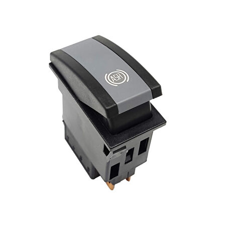 OTOKAR Kent Otobüs ASR Anahtar Düğme Rocker Switch 6 Pin (On-M.On) - Ampullü 24V