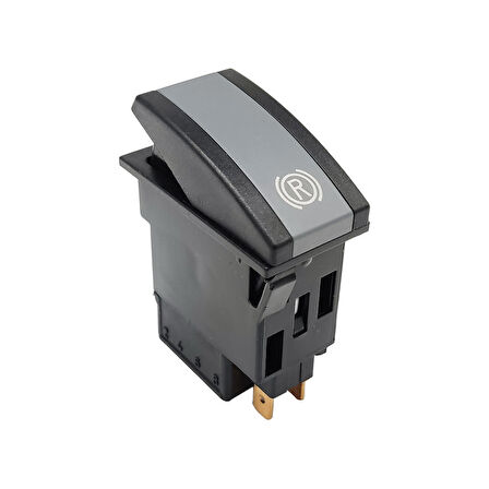 OTOKAR Kent Otobüs Retarder Anahtar Düğme Rocker Switch 6 Pin (On-On) - Ampullü 24V