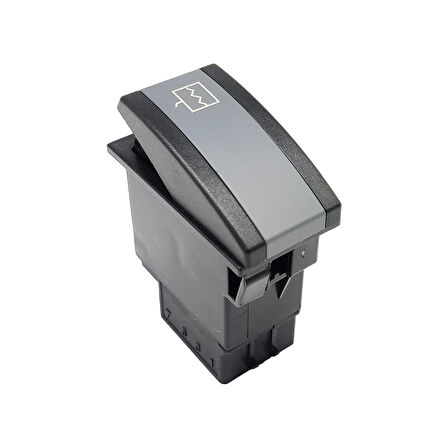 OTOKAR M2010 Minibüs Cam ve Ayna Rezistans Anahtar Düğme Rocker Switch 6 Pin (On-M.On) - Ampullü 12V
