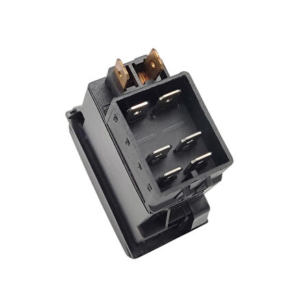 OTOKAR M2010 Minibüs Cam Açma Kapama Anahtar Düğme Rocker Switch 6 Pin (M.On-Off-M.On) - Ampullü 12V