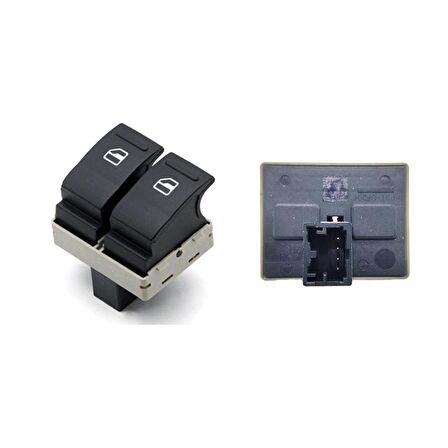 Volkswagen Transporter T5-T6 Sol Çiftli Cam Açma Anahtarı - 4 Pin