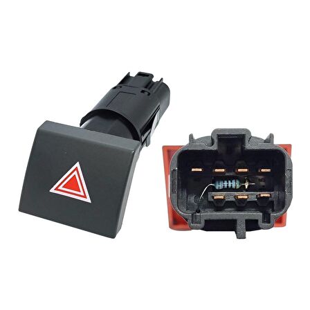 Ford Connect 02-12 Flaşör Anahtarı - 7 Pin