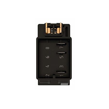 Universal 4 Teker Sürücü Düğmesi Anahtarı 3 Pin Rocker Switch - Ampullü 24V