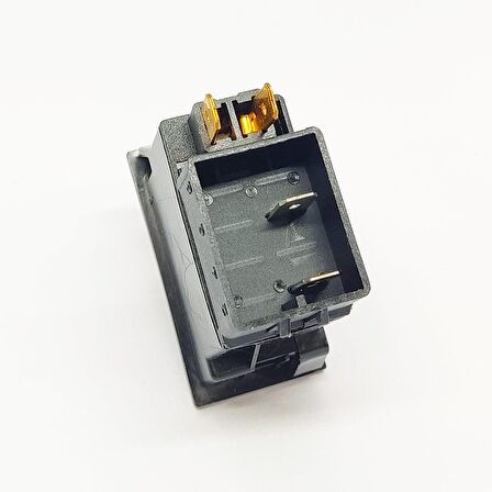 Universal Silecek Düğmesi Anahtarı 2 Pin Rocker Switch - Ampullü 24V