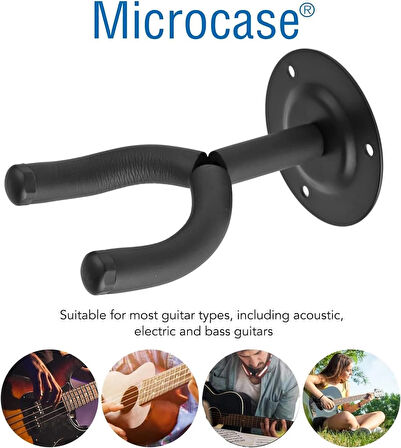 Microcase Sünger Kaplama Duvara Monte Gitar Duvar Askılığı - AL4723