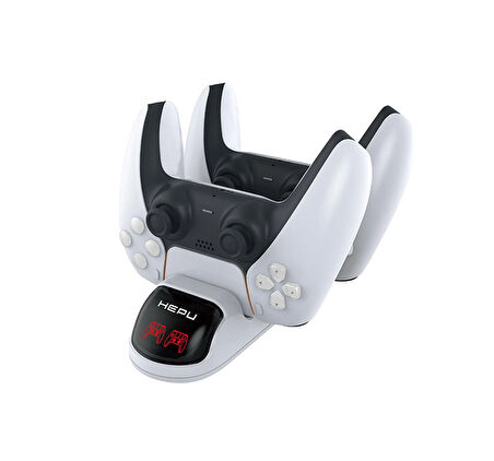 Ps5 Konsol uyumlu Hızlı Şarj Standı Led Ekran Göstergeli