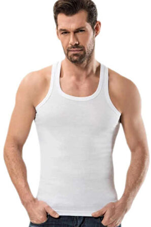 Erkek Beyaz Sporcu Alet 6 Adet