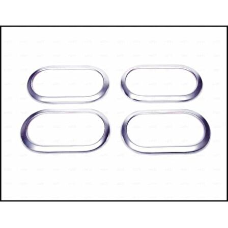 Renault Megane 2 Krom Iç Kapı Kolu Çerçeve 4 Kapı 2004 -2010 P.çelik