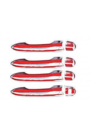 Renault Megane 3 Krom Kapı Kolu 4 Kapı 2008-2016 (4 KOL SENSÖRLÜ)