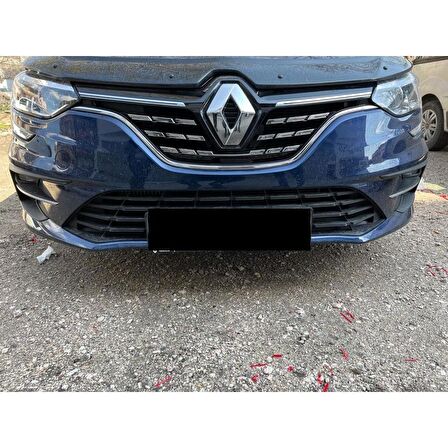 Renault Megane 4 Krom Ön Panjur 5 parça 2021 ve üzeri P.Çelik