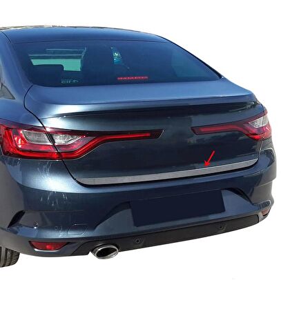 Renault Megane 4 SEDAN Krom Bagaj Alt Çıtası 2016 ve üzeri