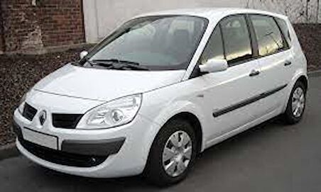 Renault Scenic 2 Krom Ayna Kapağı 2 prç. 2005-2009 P. Çelik Yarım