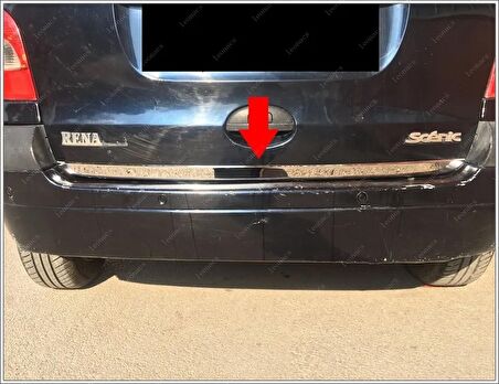 Renault Scenic 1 Krom Alt Bagaj Çıtası 2001-2005 P. Çelik
