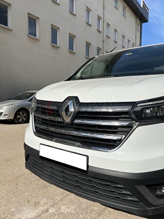 RENAULT TRAFIC Krom Ön Panjur 3 Prç. 2022 Üzeri Paslanmaz Çelik