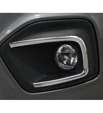 FIAT FIORINO  MAKYAJLI KASA Krom Sis Far Çerçevesi 2 Prç. 2016-2019 Paslanmaz Çelik