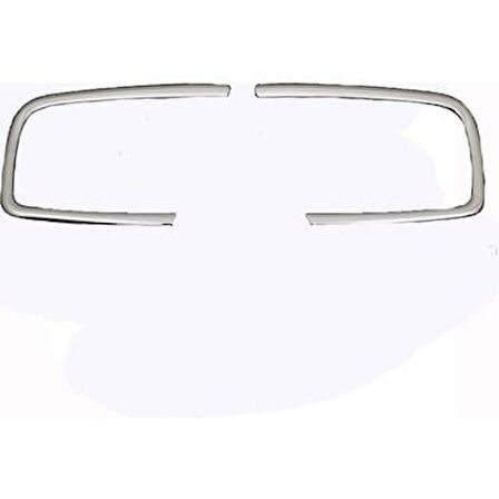 FIAT FIORINO  MAKYAJLI KASA Krom Sis Far Çerçevesi 2 Prç. 2016-2019 Paslanmaz Çelik