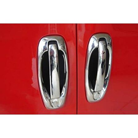 Fiat Fiorino Krom Kapı Kolu+Çerçeve 5 Kapı 10 Parça 2008 Üzeri