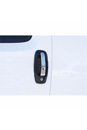 Fiat Doblo Krom Kapı Kolu 5 Kapı 2010 Üzeri Paslanmaz Çelik