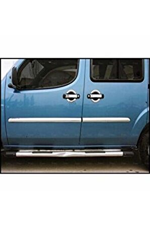 Fiat Doblo Krom Yan Kapı Çıtası 4 Kapı 2000-2006 Arası P.Çelik