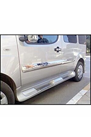 Fiat Doblo Krom Yan Kapı Çıtası  4 Kapı 2006-2010 P. Çelik(GENİŞ)