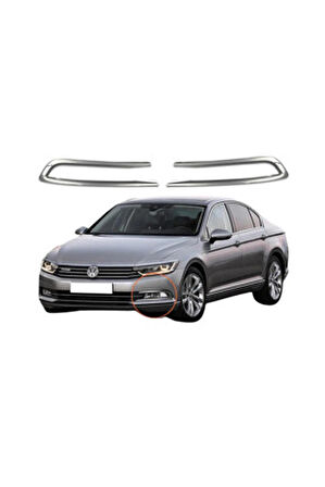 VW Passat B8 Krom Set 12 Parça 2015-2019 Model Arası Uyumlu Paslanmaz Çelik