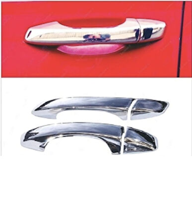 Vw Golf 6 Krom Kapı Kolu 2 Kapı 2010-2013 Model Arası Uyumlu Paslanmaz Çelik