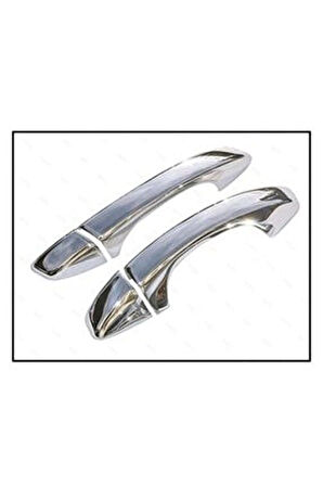 Vw Golf 6 Krom Kapı Kolu 2 Kapı 2010-2013 Model Arası Uyumlu Paslanmaz Çelik