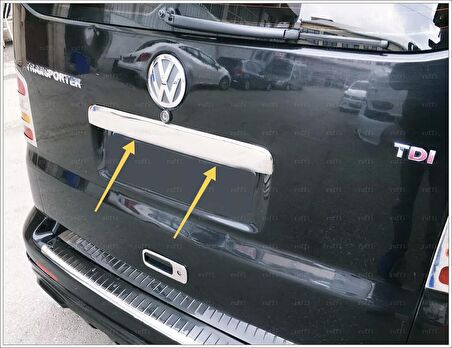 Vw T5 Transporter Krom Bagaj Çıtası 2003-2015 Arası Paslanmaz Çelik