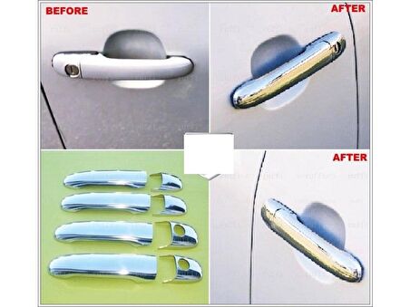 VW Polo Krom Kapı Kolu 4 kapı 1994-2001 Arası P.Çelik (2 Delik)