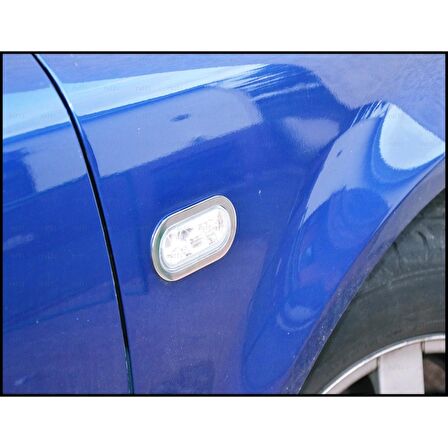 Vw Polo Krom Sinyal Çerçevesi 2 Prç 2001-2009 Arası P.çelik