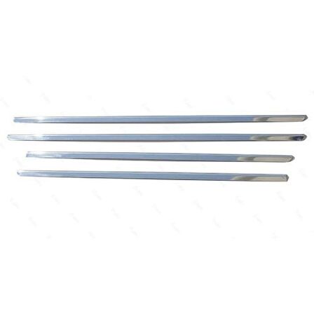 VW Amarok Krom Cam Çıtası 4 prç. 2010 Üzeri P. Çelik