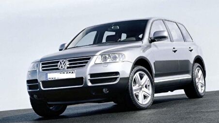 VW Touareg Krom Ön Panjur 4 prç. 2003-2007 Arası P. Çelik