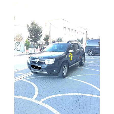 Dacia Duster Krom Ayna Kapağı 2 Parça 2010-2012 Arası P.Çelik