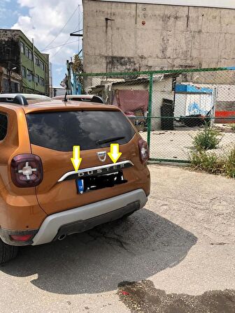 Dacia duster krom nikelaj kaplama seti komple 14 Prç 2018 ÜZERİ