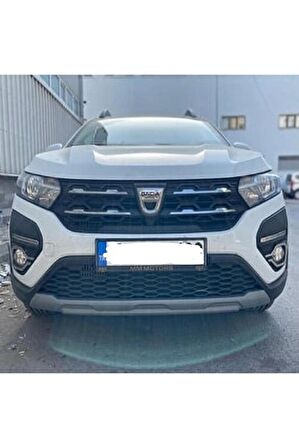 Dacia Sandero Stepway Krom Sis Farı Çerçevesi 2 Parça 2020 ve Üzeri