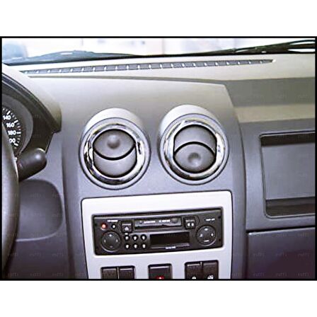 Dacia LODGY Krom İç Havalandırma Çerçeve 4 prç 2012 Üstü P.Çelik