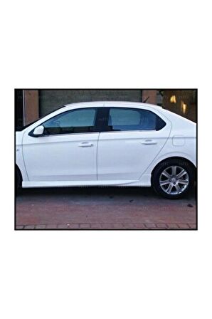 Peugeot 301 Krom Cam Çıtası 4 Prç. 2012 Üzeri P. Çelik