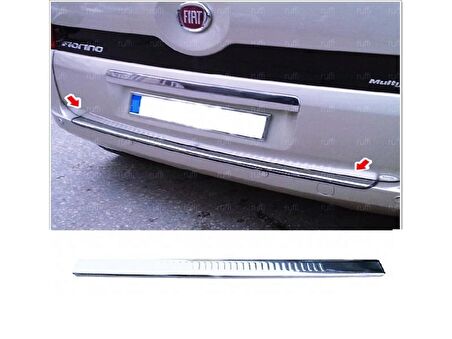 Peugeot Bipper Krom Arka Tampon Üstü Koruma 2008 ve üzeri P.Çelik