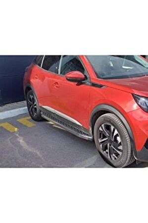 Peugeot 2008 2 Krom Yan Kapı Çıtası 4 Parça 2020 Üzeri P.Çelik