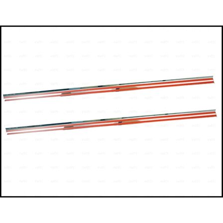 Ford CONNECT Krom Kelebek Cam Direği 2 pcs 2002-2014 P. Çelik