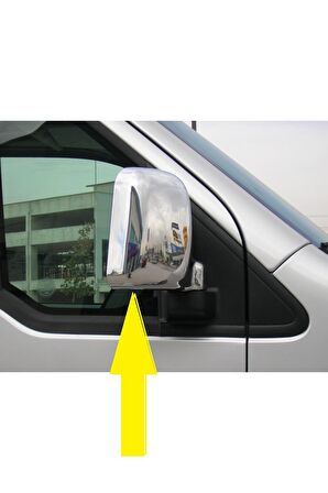 Ford Connect  Krom Ayna Kapağı 2 Parça 2002-2009 Arası P.Çelik