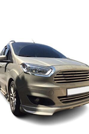 Ford Tourneo Courier 2014> Far Kaşı Krom 2 Parça Uyumlu Paslanmaz Çelik