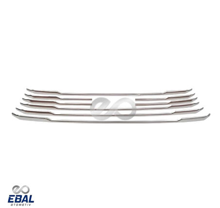 Ford Tourneo Courier Krom Ön Panjur 8 Parça 2024 Üzeri Paslanmaz Çelik