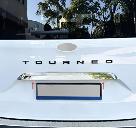 Ford Tourneo Courier Krom Bagaj Çıtası 2024 Üzeri Paslanmaz Çelik