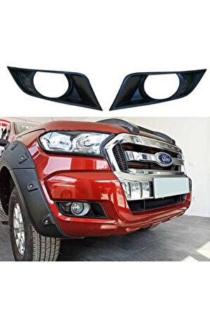 Ford Ranger Sis Farı Çerçevesi Siyah 2016-2019 Arası Uyumlu