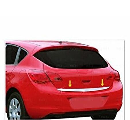 Opel Astra J Krom Bagaj Alt Çıtası 2009-2015 Arası P.Çelik (HB)